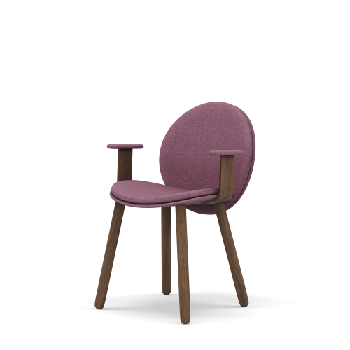 picture of Maha dining chair, Armrest