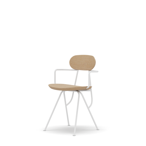picture of Haga dining chair, Armrest