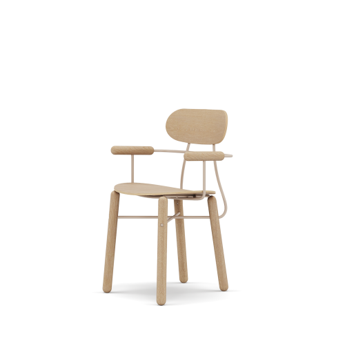 picture of Lius dining chair, Armrest